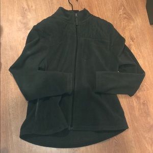 XL Merona Green Fall Zip Up Sweater
